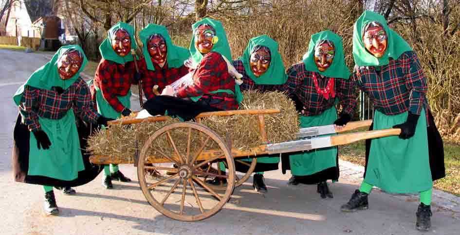 Startklar zum Umzug am 